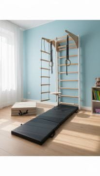 Gimnastička strunjača, strunjača - 180x60x6 crna - MUVV