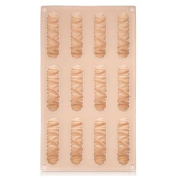 Northix Silikonski kalup za kolačiće i praline, bež, 29x17x1,8 cm