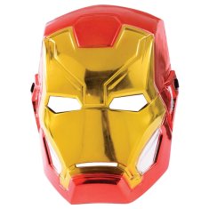 Northix Iron Man dječja maska za lice - udobna, podesiva