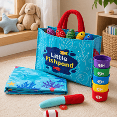 JOJOY® Magnetna edukativna igra pecanja za djecu, Montessori set 22 komada za učenje boja, brojeva i razvoj motorike | MONTIFISH