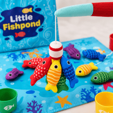 JOJOY® Magnetna edukativna igra pecanja za djecu, Montessori set 22 komada za učenje boja, brojeva i razvoj motorike | MONTIFISH