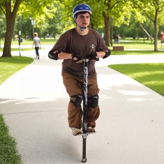 Northix Pogo štap za djecu i odrasle, nosivost 60-110 kg