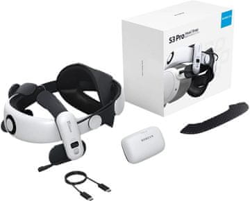 BoboVR S3 Pro Super Strap + B100 vanjska baterija za Meta Quest 3 (6937267000372)
