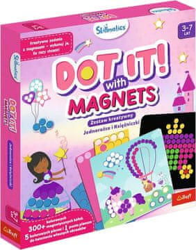 Trefl Skillmatics Magnetski mozaik s točkama i jednorozima, 300 dijelova (5900511626001)