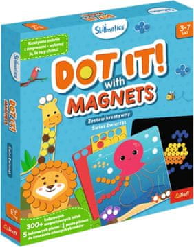 Skillmatics Magnetski mozaik od točkica do točkica Životinjski svijet 300 dijelova (5900511626018)