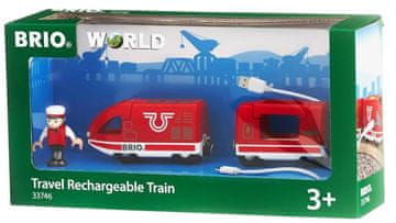 Brio 33746 Crvena lokomotiva s USB-om (7312350337464)