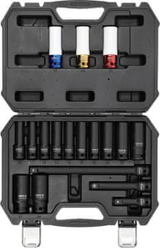 YATO Set udarnih nasadnih ključeva 1/2" 18 dijelova (YT-10566)