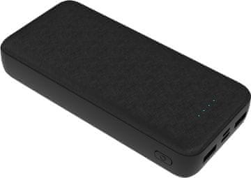 Platinet Powerbank 20000 mAh + PD punjač 20W crni (PMPB20SETB)