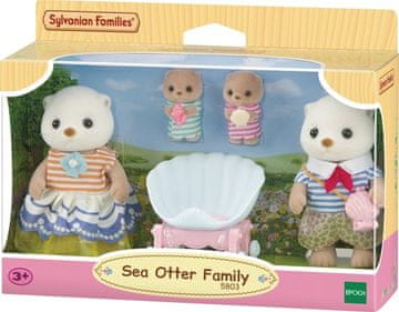 Sylvanian Families Obiteljski set morskih vidri (SLV5803)