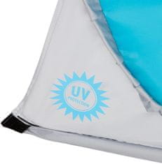 NILS Camp šator za plažu s mogućnošću samostalnog postavljanja, plavo-sivi NC3173 (5907695593204)