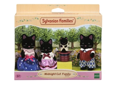 Sylvanian Families Obiteljski set igračaka Ponoćna mačka 5530 (5054131055304)