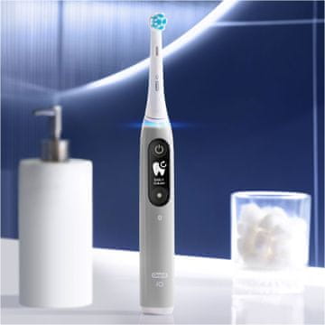 Oral-B iO 6N električna četkica za zube siva + glava četkice + TC