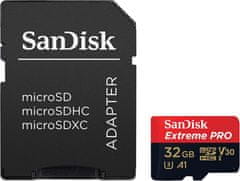 SanDisk microSDHC 32GB Extreme Pro A1 C10 V30 U3 100MB/s (SDSQXCG-032G-GN6MA)