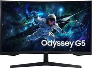 Samsung Monitor 27" Odyssey G5 G55C (LS27CG552EUXEN)