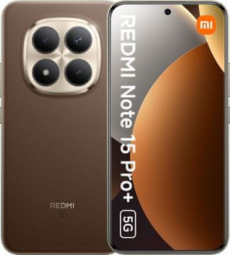 Xiaomi Redmi Note 15 Pro Plus 5G pametni telefon 8/256GB Mocha smeđi (MZB0MIGEU)