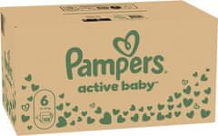 Pampers Active dječje pelene veličina 6 (Extra Large) 13-18 kg 128 kom (8006540032688)