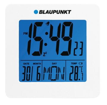 Blaupunkt Blaupunkt CL02WH Budilica Bijela s Kalendarom i Termometrom