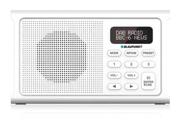 Blaupunkt Prijenosni radio Blaupunkt DR3WH, Bluetooth, Bijeli