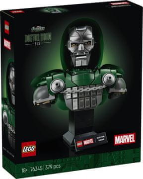 SUPER LEGO Marvel 76345 Poprsje Doktora Dooma