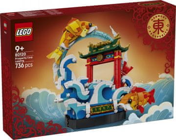 slomart LEGO 80120 Građevni set, Šaran preskače zmajeva vrata