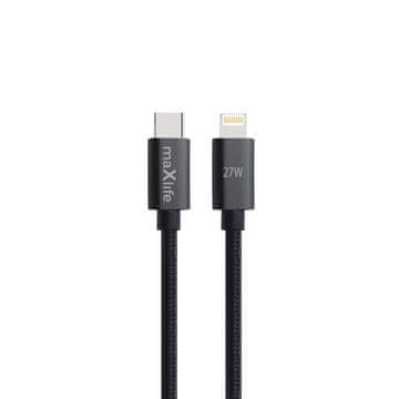 maXlife Maxlife MXUC-12 kabel USB-C na Lightning 2m, 27W, crni