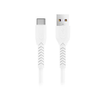maXlife Maxlife kabel USB - USB-C, 1m, 3A, bijeli