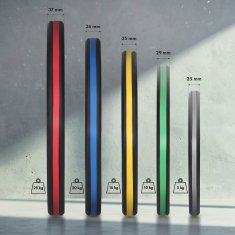 Northix Olimpijski utezi, gumirani, 2 x 5 kg