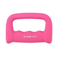 Northix Ružičasti neoprenski uteg za umakanje 0,5 kg
