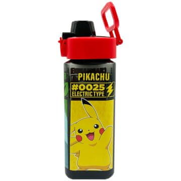Northix Pokemon Square boca za vodu 500 ml, bez BPA, izdržljiv dizajn