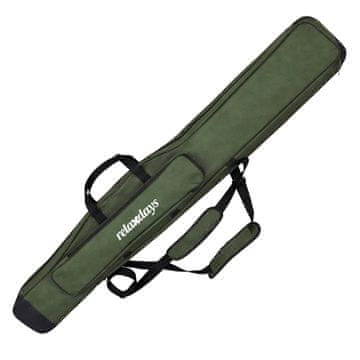 Northix Torba za štap za pecanje, 5 pretinaca, zelena, 150 cm