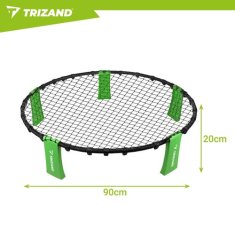 Northix Mini odbojkaški set Roundnet s 3 lopte i pumpom