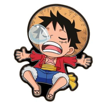 Northix One Piece 3D jastuk - dizajn Monkey D. Luffy, mekani materijal