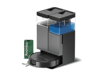 iRobot Roomba Plus 415 Combo Robot + Baza AutoWash Black