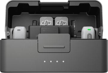 DJI Mic Mini 2 bežični mikrofonski sustav (2 TX + 1 RX + kutija za punjenje) (CP.RN.00000529.01)
