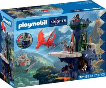 Playmobil Knights set igračaka Dragon Knights Tower 70 dijelova 72113 (4008789721136)