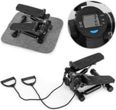DE fitness stepper s ekspanderima i pultom (5905817007141)