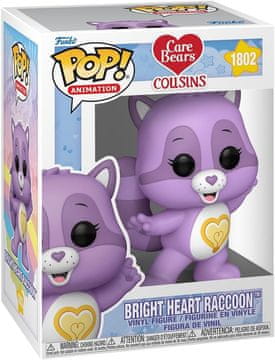 Funko Pop! Figura Animacija Care Bears Cousins 1802 Bright Heart Raccoon 83494 (889698834940)