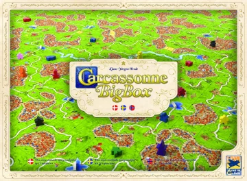 Bard Društvena igra Carcassonne Big Box s proširenjima (norveška, danska, švedska verzija) (7350065323402)
