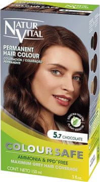 Kremasta boja za kosu s oksidansom Coloursafe Permanent 5.7 Čokolada 150 ml (8414002078103)