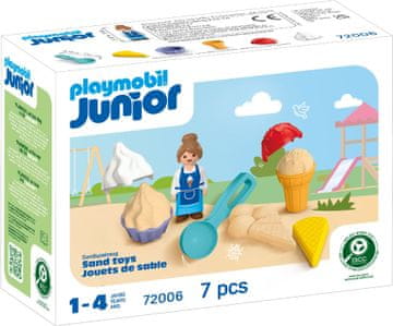 Playmobil Junior Slastičarnica od pijeska 7 dijelova 72006 (4008789720061)