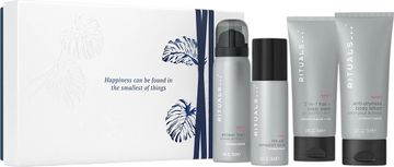 Rituals The Ritual Of Homme poklon set S 2025 antiperspirant sprej 50 ml + gel za tuširanje-pjena 50 ml + šampon i gel za tuširanje 2 u 1 70 ml + losion za tijelo protiv isušivanja 70 ml (8719134201567)