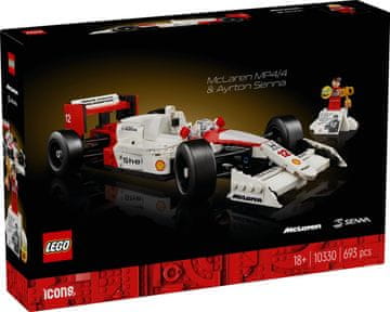 Icons Kocke Icons 10330 McLaren MP4/4 i Ayrton Senna