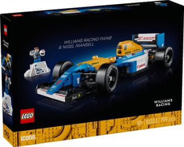 Icons Građevinske kocke Icons 10353 Williams Racing FW14B & Nigel Mansell