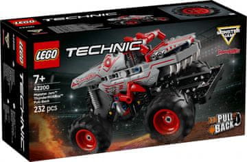 Technic Kocke Technic 42200 Monster Jam ThunderROARus s pogonom na povlačenje