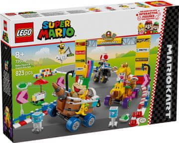 SUPER Kocke Super Mario 72036 Mario Kart - Komplet Baby Peach i Velika nagrada