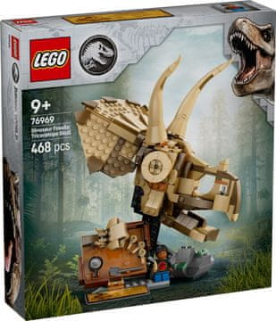 Jurassic World Kocke Jurassic World 76969 Lubanja dinosaura: lubanja Triceratopsa