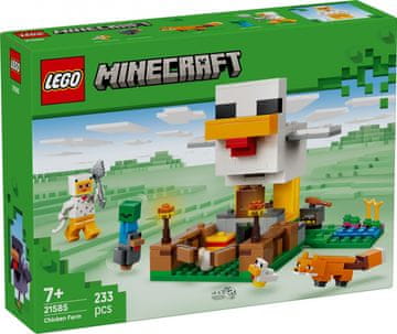 slomart Kocke Minecraft 21585 Farma kokoši