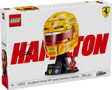 slomart LEGO kocke Editions 43022 Kaciga Lewisa Hamiltona Scuderia Ferrari HP