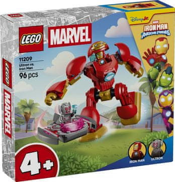 SUPER LEGO Super Heroes 11209 Ultron protiv Iron Mana