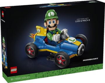 SUPER Kocke Lego Super Mario 72050 Mario Kart - Luigi i Mach 8